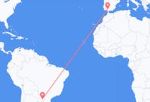 ブラジルのから フォス・ド・イグアス、スペインのへ セビリアフライト
