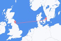 Flights from Durham, England, England to Copenhagen, Denmark