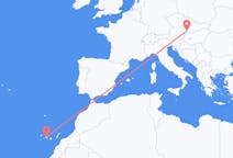 Flights from Bratislava in Slovakia to Tenerife in Spain