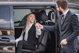 Private transfer from BRU Airport to Brussels city with Mercedes V class 7 pax