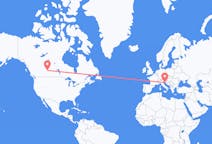 Flights from Lloydminster, Canada to Pula, Croatia