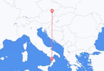 出发地 意大利出发地 拉默齐亚温泉目的地 奥地利维也纳的航班