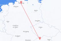 Flyreiser fra Linz, Østerrike til Hamburg, Tyskland