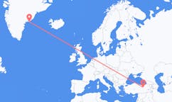 Flyreiser fra Kulusuk, Grønland til Erzincan, Tyrkia