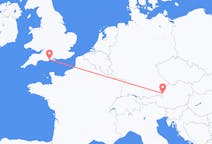 Flights from Bournemouth, England to Salzburg, Austria