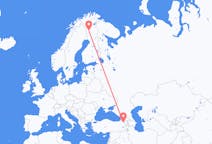 Flyrejser fra Kolari, Finland til Kars, Tyrkiet