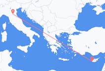 Vluchten van Paphos, Cyprus naar Bologna, Italië
