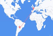 Flyrejser fra Corrientes, Argentina til Bordeaux, Frankrig