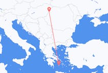 Lennot Oradeasta, Romania Plakaan, Kreikka