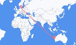 Flyg från Geraldton, Australien till Szczecin, Polen