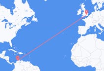 Flights from from Santa Marta to London