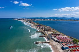 Photo of the sea resort Ravda on the Bulgarian Black Sea coast.