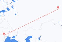 Flights from Nizhnevartovsk, Russia to Iași, Romania