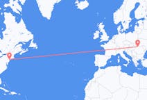 Flights from New York, the United States to Baia Mare, Romania