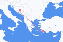 Flights from Mostar to Rhodes
