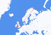 Vols depuis la ville de Kirkenes vers la ville de Newquay