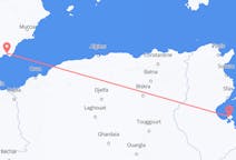 Flüge von Djerba, Tunesien nach Almeria, Spanien