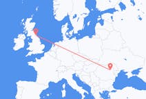 Flights from Bacău, Romania to Newcastle upon Tyne, the United Kingdom