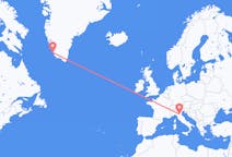 出发地 意大利出发地 博洛尼亚目的地 格陵兰帕缪特的航班