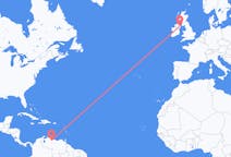 Flug frá Valencia, Venesúela til Belfast, Norður-Írlandi