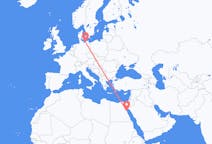 Flyreiser fra Hurghada, Egypt til Rostock, Tyskland