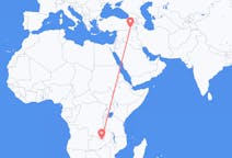 出发地 赞比亚出发地 恩多拉目的地 土耳其舍爾納克的航班