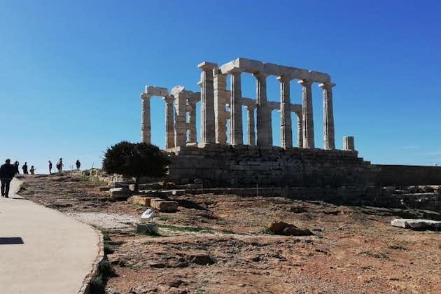 Athens-Sounio Guided Full Day Private Tour for små grupper