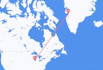 Flüge von Chicago, Belize, die Vereinigten Staaten nach Ilulissat, Grönland