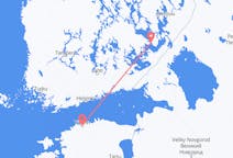 Lennot Tallinnasta, Viro Savonlinnaan, Suomi