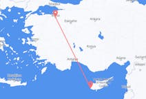 Flyg från Pafos till Bursa