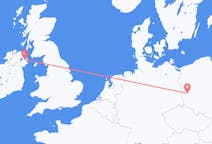 Flyreiser fra Zielona Góra, Polen til Belfast, Nord-Irland