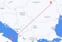 Flyreiser fra Brindisi, Italia til Bacău, Romania