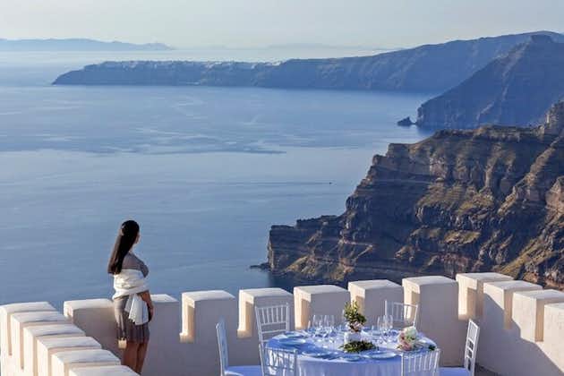 Aspectos destacados privados de día completo de Santorini con Wine Tour