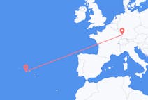 Flights from Horta, Azores, Portugal to Strasbourg, France