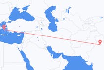 インドのから チャンディーガル、ギリシャのへ ミコノス島フライト