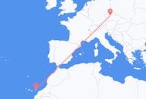 Flyg från Prag, Tjeckien till Ajuy, Spanien