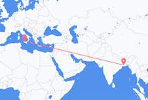 Flights from Kolkata, India to Palermo, Italy