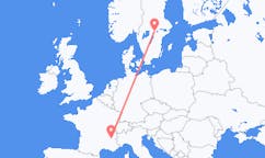 Flights from Grenoble to Örebro County