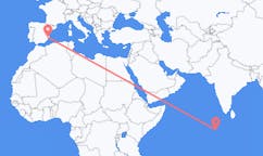 Flights from Kooddoo, Maldives to Alicante, Spain