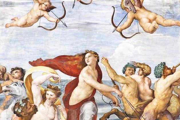Skip-the-line Villa Farnesina Raphael Paintings & Trastevere Guided Tour in Rome