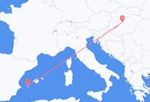 Flights from Ibiza to Budapest