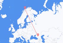 Fly fra Stavropol til Tromsø