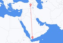 出发地 也门出发地 亞丁目的地 土耳其厢形车的航班