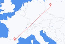 Flyrejser fra Andorra la Vella, Andorra til Poznań, Polen