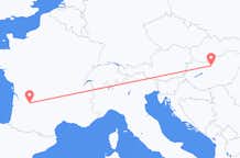 Loty z Bergerac, Francja z Budapeszt, Węgry