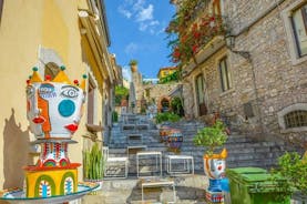 Excursión de un día para grupos pequeños a Taormina, Savoca y Castelmola
