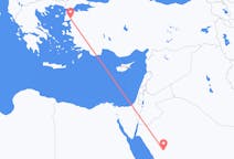 Fly fra Al-`Ula til Edremit