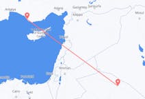 Flyg från Arar till Gazipaşa