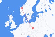 Рейсы из Согндал, Норвегия в Острава, Чехия