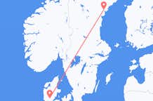 เที่ยวบิน จากโซเลฟเตโอ, สวีเดน ไปยัง Billund, เดนมาร์ก